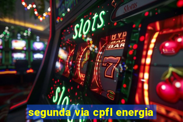 segunda via cpfl energia