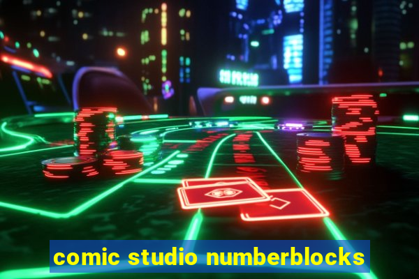 comic studio numberblocks