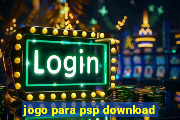 jogo para psp download