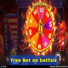 free bet on betfair