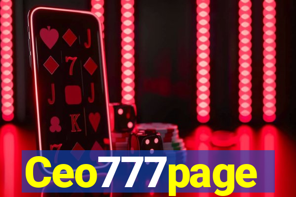 Ceo777page