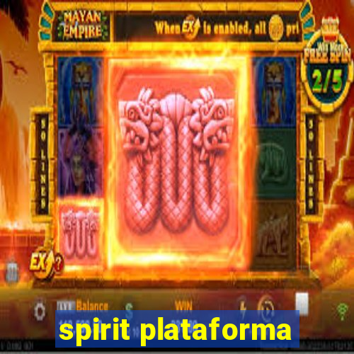 spirit plataforma