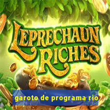 garoto de programa rio