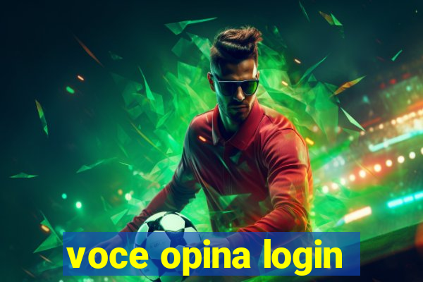 voce opina login