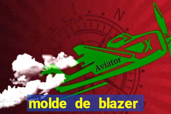 molde de blazer masculino para imprimir