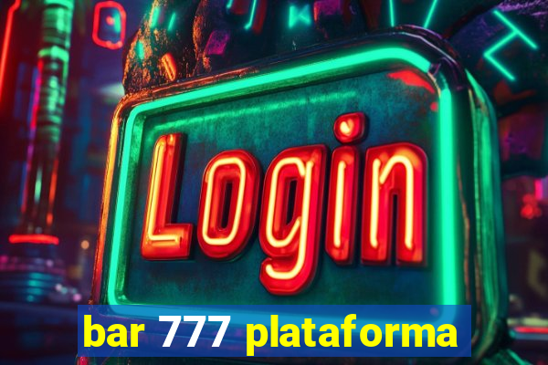 bar 777 plataforma