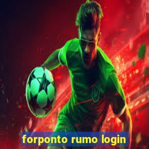 forponto rumo login