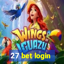 27 bet login